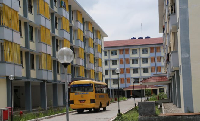 
					Rusun Romokalisari. (Foto: Istimewa)