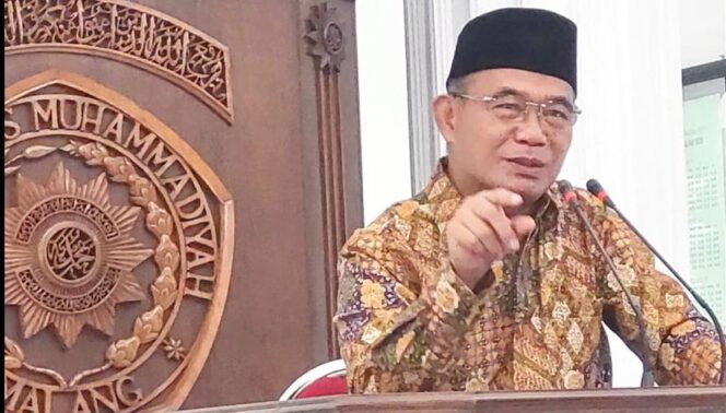 
					Menteri Koordinator Pemberdayaan Manusia dan Kebudayaan (Menko PMK) Muhadjir Effendy. (Foto: SWARAJOMBANG.com/ Anwar Hudijono)