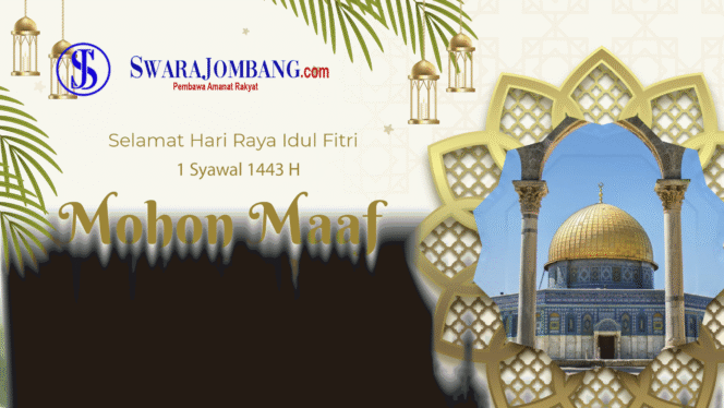 
					Selamat Hari Raya Idul Fitri 1443 H