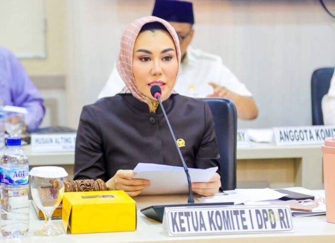 
					Ketua Komite I DPD RI, Andiara Aprilia Hikmat. (Foto: Istimewa)