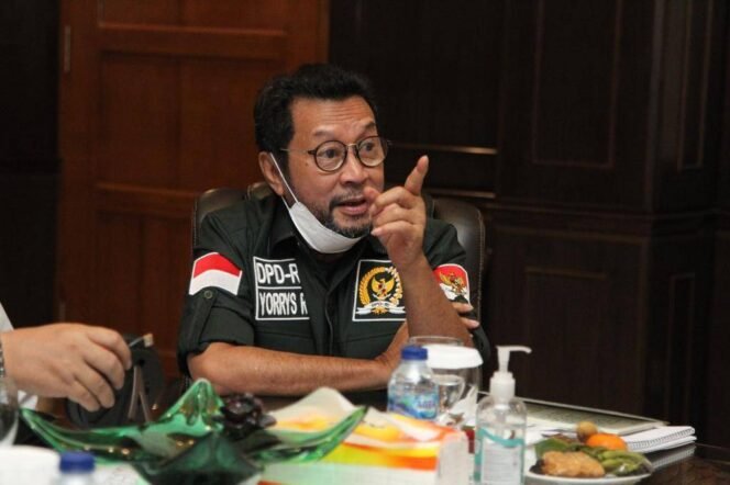 
					Anggota DPD RI Dapil Papua, Yorrys Raweyai. (Foto: Istimewa)