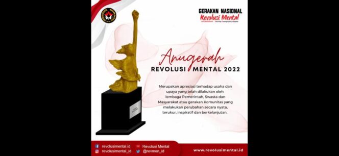 
					Anugerah Revolusi Mental untuk Pelopor Perubahan, Yuk Daftar