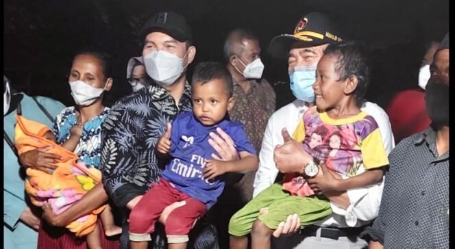 
					Menko PMK, Muhadjir Effendy dalam acara penanggulangan stunting. (Foto: SWARAJOMBANG.com/ Anwar Hudijono).