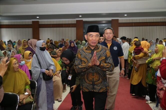 
					Menko PMK, Muhadjir Effendy. (Foto: SWARAJOMBANG.com/ Anwar Hudijono)