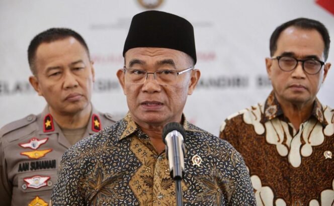 
					Menko PMK, Muhadjir Effendy. (Foto: SWARAJOMBANG.com/ Anwar Hudijono)