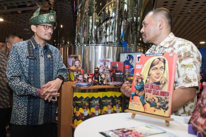 
					Menparekraf Dorong Dunia Usaha Manfaatkan KI Lokal dalam Strategi Branding dan Promosi