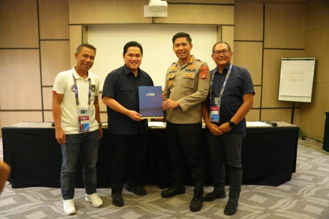 
					Beri Apresiasi ke Polresta Sleman, Erick Thohir, Terima Kasih Ikut Lindungi Sepakbola