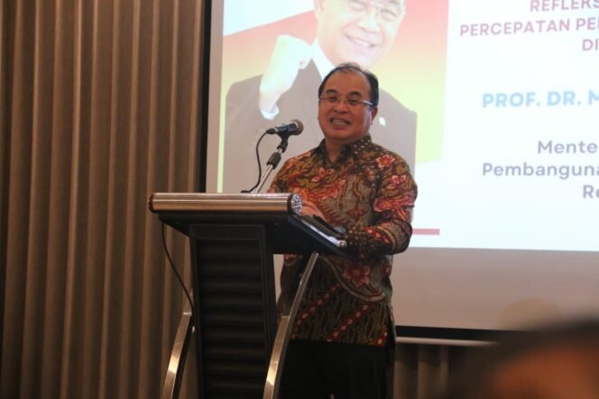 
					Kemenko PMK Gelar Seminar Nasional Refleksi Undang Undang Desa: Percepatan Pembangunan Daerah Tertinggal di Wilayah Sumatera