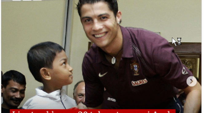 
					Si Bocah Ajaib Martunis 21 Hari Terombang-ambing di Laut, Berhasil Selamat Kini Menjadi Anak Angkat Cristiano Ronaldo