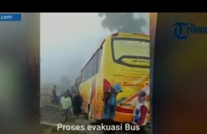 
					Ikuti Google Maps, Bus Rombongan Pendaki G Sumbing Tersesat di Kuburan Kwadungan Wonosobo