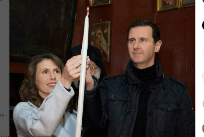 
					Asma, isrti mantan presiden Suriah Bashar Al-Assad, dalam pengasingan di Moskow melakukan gugatan cerai kepada suaminya. Instagram@bashar_Al-Assad