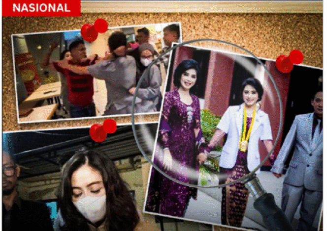 
					Polisi melakukan pemeriksaan terhadap saksi seorang koas dokter bernama Lady Aurelia dan ibunya terkait penganiayaan di RS Palembang. instagram@ctd.insider