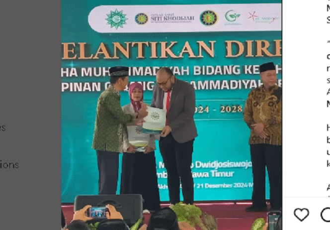 
					PC Muhammadiyah Sepanjanfg, Sidoarjo, mengaukisisi RS Dr Moedjito Jombang, senilai Rp 70 miliar. Instagram@wargahjombang