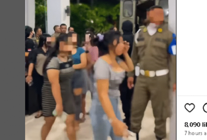 
					Satpol PP Surabaya Sweeping Bawah Jembatan Suramadu, Ciduk 26 Pramusaji Seksi dan 16 Pemuda Pesta Miras