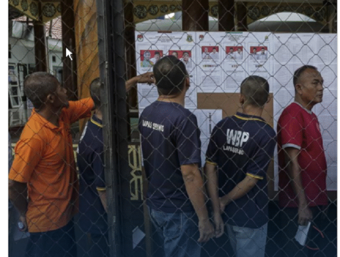 
					Kemenkumham tengah menyiapkan daftar sebanyak 44.000 napi yang akan mendapat amnesty dair Presiden Prabowo Subianto. Insragram@katadata