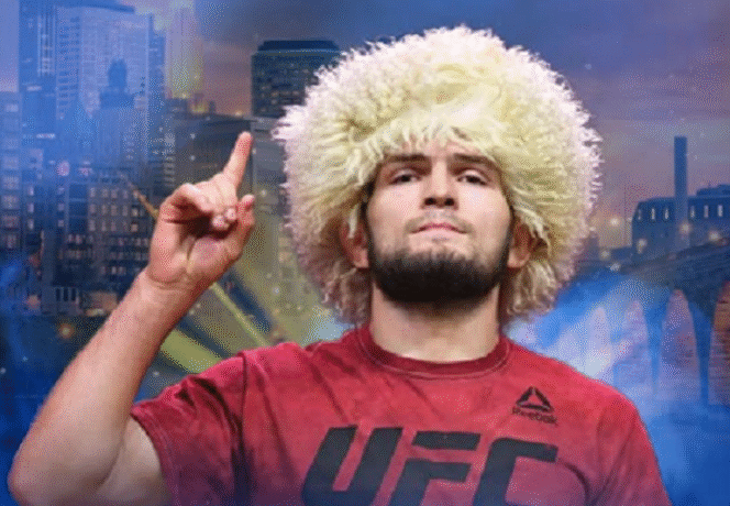 
					Mantan juara UFC. Khabib Nurmagomedov terusir dari pesawat Frontier Airlines sebelum berangkat dari Las Vegas menuju San Francisco, Minggu 12 Januari 2025. Instagram@khabib_nurmagomedov