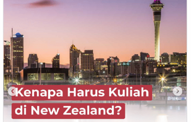 
					Pemerintah Selandia Baru memberi peluang lebih besar bea siswa bagi pemuda pemudi Indonesia sebagai bagian peringatan 60 tahun persahabatan dengan Indonesia. Instagram@titiknolenglish