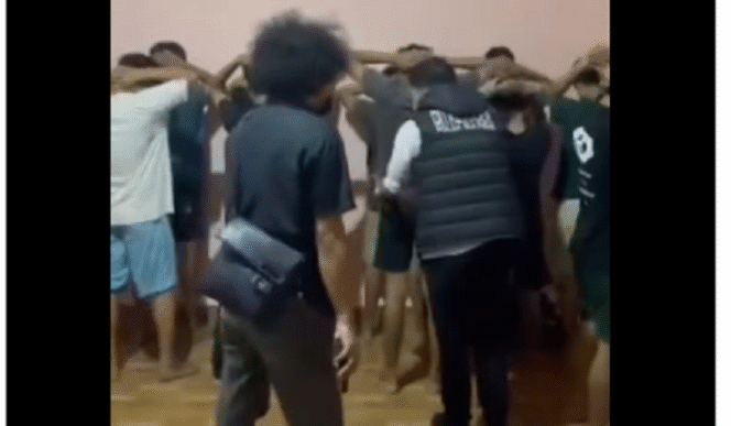 
					Petugas Satreskrim Polda Sulwawesi Tengah menggerebek sebuah ruko di Palu, berkedok biro travel untuk operasi penipuan investasi bodong lewat daring di kota Palu.  Instagram@infolokerpalu