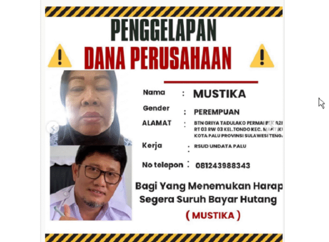 
					Inilah cara debt collecor (DC) perusahaan pinjol mempermalukan debiturnya diunggah ke medsos facebook, yang dianggap belum membayar. Tetapi dalam kasus ini, pihak peminjam sudah melunasi utangnya. Data identitas dan telepon di perusahaan pinjol ternyata terus digunakan untuk memeras pihak lain. Instagram@infolokerpalu