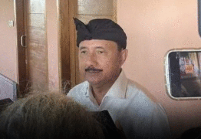 
					Kepala Dispar Bali Tjok Bagus Pemayun saat memberi keterangan kepada wartawan,  Kamis 13 Februari 2025. Instagram@infodenpasar