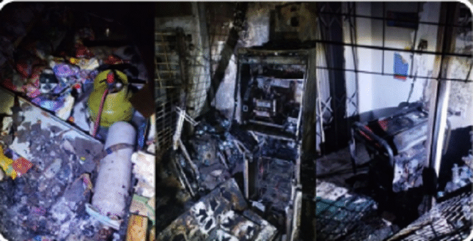 
					Pelaku Bakar Indomaret Rajabasa, Uang ATM Rp 100 dan Kas Rp 25 Juta Amblas