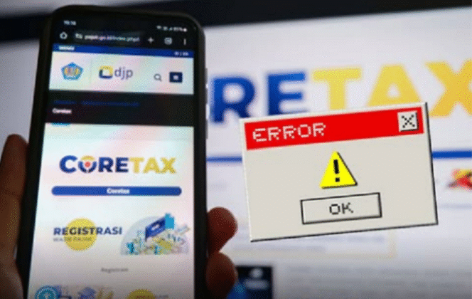 
					Aplikasi Coretax sistem perpajakan nasional error, menyebabkan para wajib pajak mengalami kebinggungan untuk mengakses. Instagram@ctd.insider