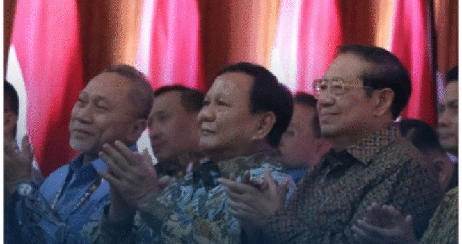 
					Ketua Umum Partai Gerindra Prabowo Subianto menggelar silaturahmi Koalisi Indonesia Maju (KIM) Plus di Hambalang, Kabupaten Bogor, Jawa Barat, Jumat, 14 Feberuari 2025. Instagram@katadatacoid