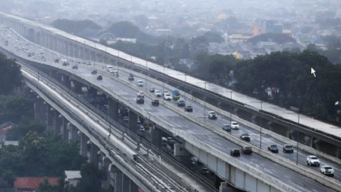 
					Tol MBZ merupakan tol layang terpanjang di Indonesia mencapai 36, 84 km, mendapat bantuan dana dari Muhammad bin Zayed, Putra Mahkota Abu Dhabi,  sebesar Rp 16,23 triliun. Ternyata dikoripsi Rp 510 miliar. Foto: RM.Id