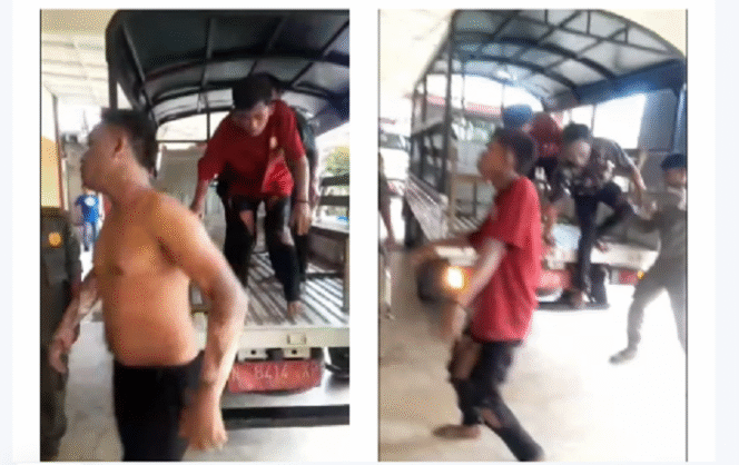 
					Empat pria karyawan rumah makan kabuli Tarim, Pasuruan, Jawa Timur,  dibawa ke rumah sakit Purut, Purworejo, akibat luka bakarakibat ledakan  gas elpiji, pukul 08.30 wib, Selasa 8 April 2025. Tangkap layar video Instagram@ikl_nusantara