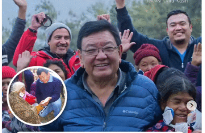 
					Dokter sepesialis mata Sanduk Ruit dari Nepal, mendapat julukan sebagai Dewa Penglihatan, telah mendedikasikan hidupnya bagi penderita mata khususnya katarak, Ia telah melakukan operasi dan memulihkan lebih dari 300.000 penderita mata. Instagam@daaitvindonesia