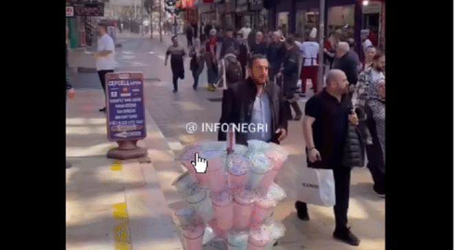 
					Gempa berkekuatan 6.2 magnetudo menguncang Turki, pada pukul 12.59 waktu setempat, Rabu, 23 April 2025. Tangkap layar video Instagram@kabar.negri