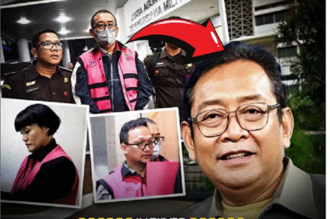 
					Kejaksaan Agung menahan tiga tersangka pengacara Marcella Santoso, Junaedi Saibih, dan Direktur Pemberitaan JakTV Tian Bahtiar. Mereka dituduh mengalangi penyidikan kasus korupsi sawit dan timah. Instagram@ctd.insider