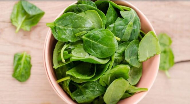 
					Sayur bayam baik untuk jantung