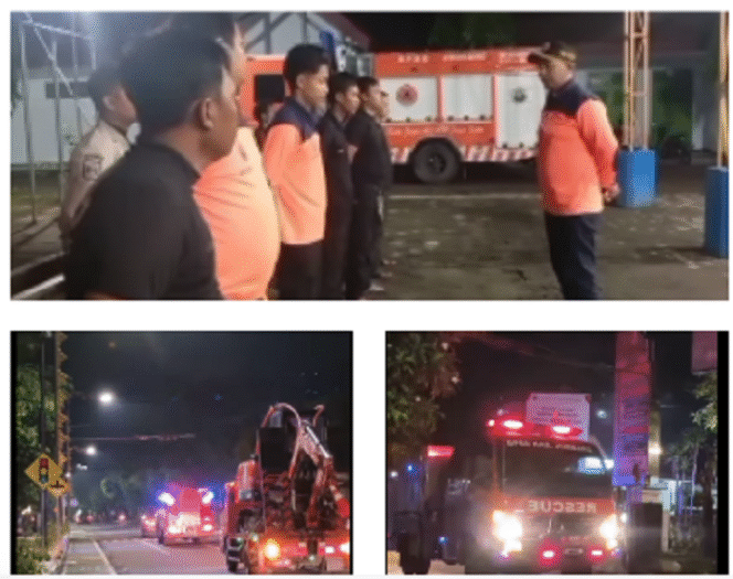 
					Plt Kalaksa BPBD Jombang Wiko Filipe Dias Quintas memberi bekal kepada timnya untuk membantu penanganan tanah longsor di Trenggale, Senin 19 Mei 2025.  Bantuan berupa alat berat,  peralatan rescue,  serta 8 personel. Instagram@info_seputar_jombang