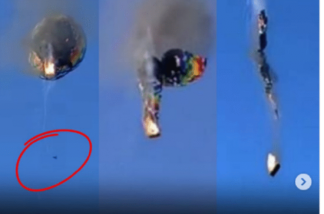 
					Persitiwa mengerikan terjadi di Brasil, saat sebuah balon terbakar di udara. Angkut 21 wisatawan, 8 orang tewas dan 13 lainnya alami luka-luka dan selamat. Instagram@ctd_insider 