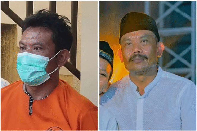 
					Polisi Polres Banyuwangi menangkap Joko Suyoto, saat menjaga toko kelontong miliknya di desa di Desa Kepundungan, Kecamatan Srono, Banyuwangi, 1o Juni 2025, saat sedang main judi online mahyong. Foto: brililo.net