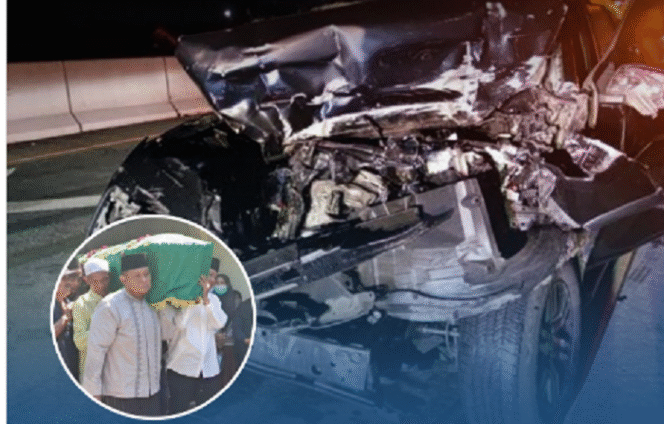 
					Wakil Ketua DPRD Ngawi, Waluyo Jati Sasono, meninggal dunia akibat kecelakaan lalu lintas yang terjadi di Tol Solo-Ngawi, tepatnya di KM 547.800 A, Desa Banaran, Kecamatan Sambungmacan, Kabupaten Sragen, Jawa Tengah, Jumat dini hari, 6 Juni 2025, sekitar pukul 03.15 WIB. Instagram@iki.ngawi