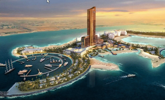 
					Unit Emirat Arab (UEA) sedang membangun  arena casino terbesar  dan termwah di dunia di dunia, dengan nilai investasi Rp 65,r triliun. Untuk melancarkan pembangunan ini, UEA akan mengadopsi UU Singapura dan Amerika. Foto: bisik.id 