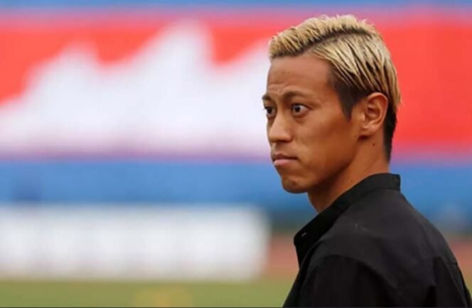 
					Pemain Jepang Keisuke Honda