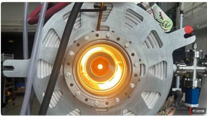 
					Reaktor  buatan Marathon Fusiion mampu mengubah mercury menjadi emas, dilakukan dengan cara proses fusi nuklir. Proses ini menyebabkan emas yang dihasilkan sangat radioaktif, sehingga butuh waktu 14-18 tahun penyimpanan sebelum digunakan secara komersial. Foto: ft.com