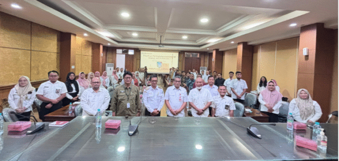 
					Dinas Pekerjaan Umum dan Penataan Ruang (PUPR) Kabupaten Jombang menyelenggarakan pelatihan peningkatan kompetensi bidang Jasa Konstruksi II, di Ruang Soero II, kantor pemkab, Rabu, 9 Juli 2025. Foto: jombangkab.go.id