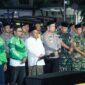 Polres Jombang saat gelar Salat gaib bersama ratusan ojol