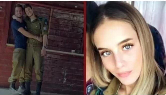 
					Potret Shachar Gonen alias SG dan selebgram asal Israel, Adi Hashamonai. (Kolase Tangkapan layar Instagram @gaza.editor)