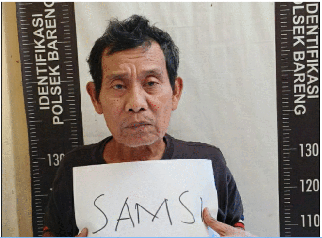 
					Polisi Menahan Kakek Samsi, karena Emosi Bakar Rumah Istrinya di Bareng Jombang