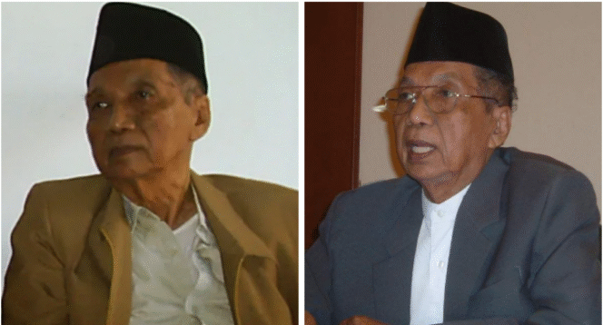 
					Kolase dua foto KH Yusuf Hasyim, tokoh NU yang juga disebut sebagai Kiai Militer yang mendapat tanda penghargaan Bintang Mahaputera Utama dari Presiden Prabowo Subianto. Foto: kolase/biogarfi