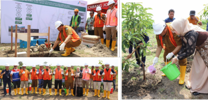 
					Kementrian LH membangun IPAL Komunal Tahu di Kecamatan Jogoroto Jombang, menggunakan anggaran CSR dari PT PGN. Bupati Warsubi meletakkan batu pembangaunan IPAl tersebut, Selasa 16 September 2025. Foto: Dinas Kominfo Jombang