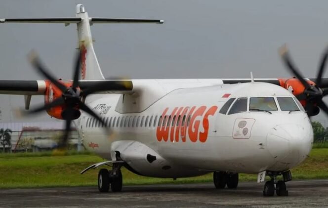 
					Wings Air terbang dari Surabaya