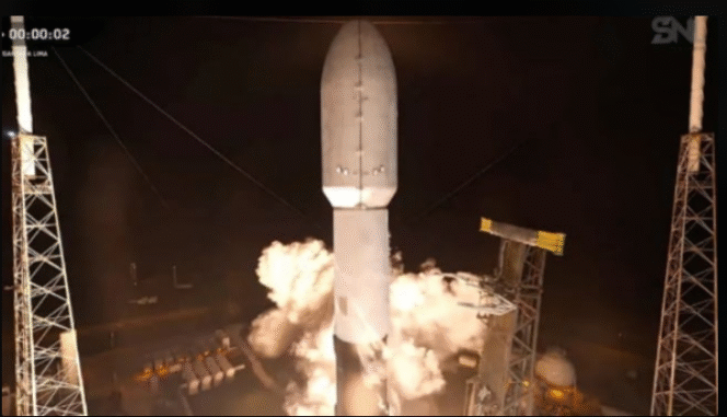 
					Perusahaan nasional  PT Pasifik Satelit Nusantara (PSN) meninvestasikan dana Rp 7.5 triliun, untuk  meluncurkan Satelit Nusantara V atau Satelit Nusantara Lima (N5). Merupakan satelit komunikasi milik Indonesia 10 September 2025 dari Cape Canaveral, Amerika Serikat, menggunakan roket Falcon 9 milik SpaceX. Foto: Space X