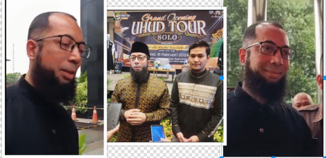 
					Untuk kedua kalinya, pedawah Khalid Basalamah mendatangi kantor KPK di Jakarta, Selasa, 9 September 2025. Ia hadir sebagai saksi dugaan kasus korupsi penentuan jatah kuota tambahan jamaah haji. Foto: Kolase Instagram@rmol.id