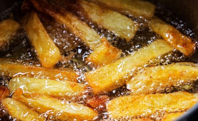 
					Akrimalida terbentuk saat bahan makanan digoreng